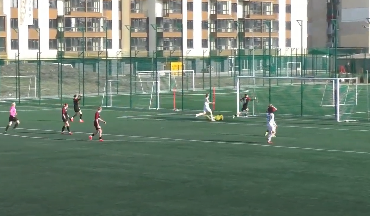 Women. Другий етап. 3 тур. ЕМС Поділля - Оболонь 0:1. Гол матчу